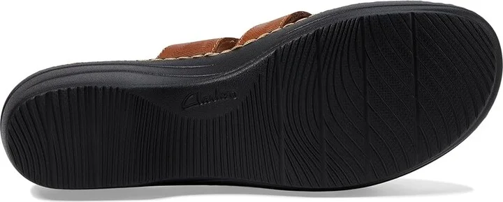 Clarks Merliah Karli Women's Shoes Tan Leather : 8.5 B - Medium - Image 3