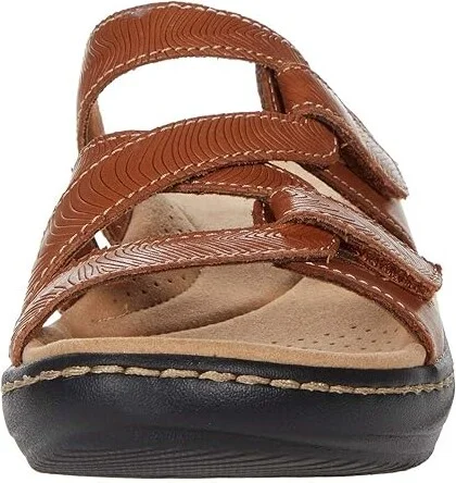 Clarks Merliah Karli Women's Shoes Tan Leather : 8.5 B - Medium - Image 5