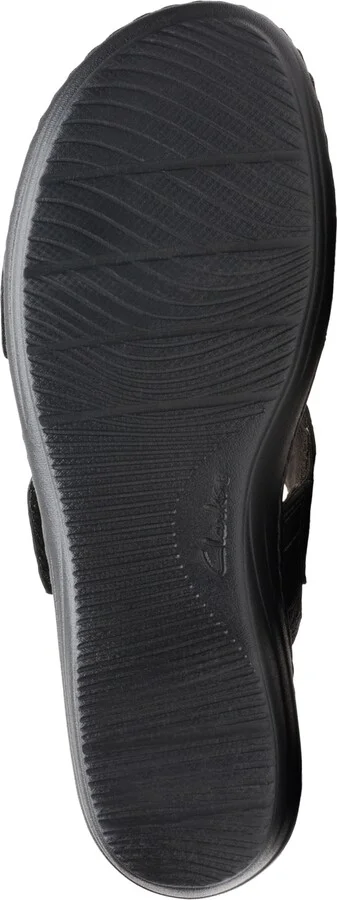 Clarks Merliah Raelyn Flower-Detail Wedge Heel Platform Sandals - Image 5