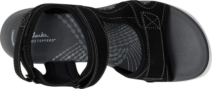 Clarks Mira Bay Women's Shoes Black Textile : 9 B - Medium - Image 2