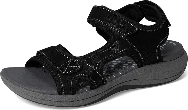 Clarks Mira Bay Women's Shoes Black Textile : 9 B - Medium - Image 5