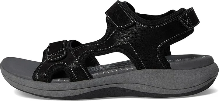 Clarks Mira Bay Women's Shoes Black Textile : 9 B - Medium - Image 6