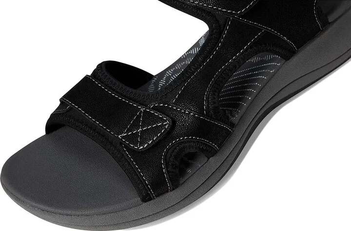 Clarks Mira Bay Women's Shoes Black Textile : 9 B - Medium - Image 7