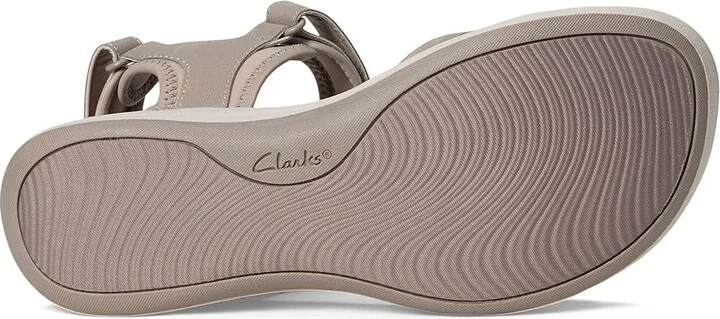 Clarks Mira Bay Women's Shoes Stone Textile : 5.5 B - Medium - Image 3