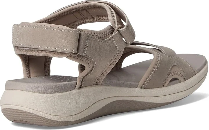 Clarks Mira Bay Women's Shoes Stone Textile : 5.5 B - Medium - Image 4