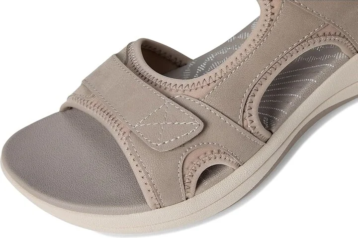 Clarks Mira Bay Women's Shoes Stone Textile : 5.5 B - Medium - Image 7