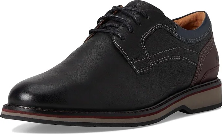 Clarks Monahan Plain Men's Lace-up Boots Black Leather : 7 D - Medium, Synthetic - Image 5