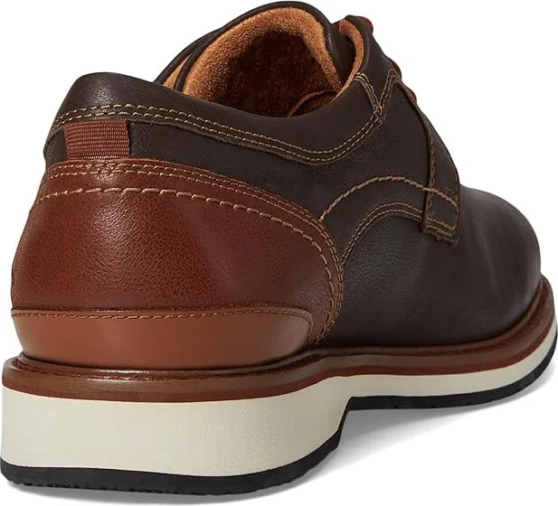 Clarks Monahan Plain Men's Lace-up Boots Brown Leather : 7 EE - Wide, Synthetic - Image 4