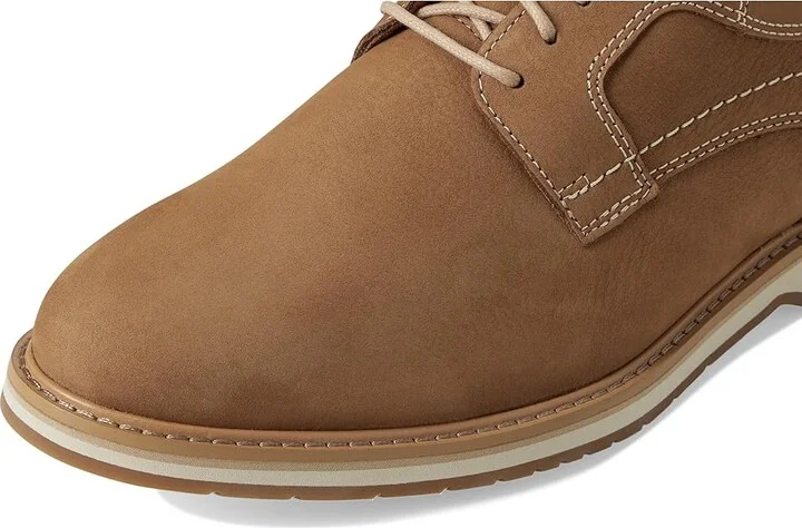 Clarks Monahan Plain Men's Lace-up Boots Sand Nubuck : 10 EE - Wide, Synthetic - Image 7