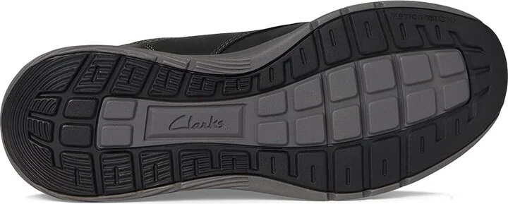 Clarks Motion Trek EZ Men's Lace-up Boots Black Leather : 7.5 D - Medium - Image 3