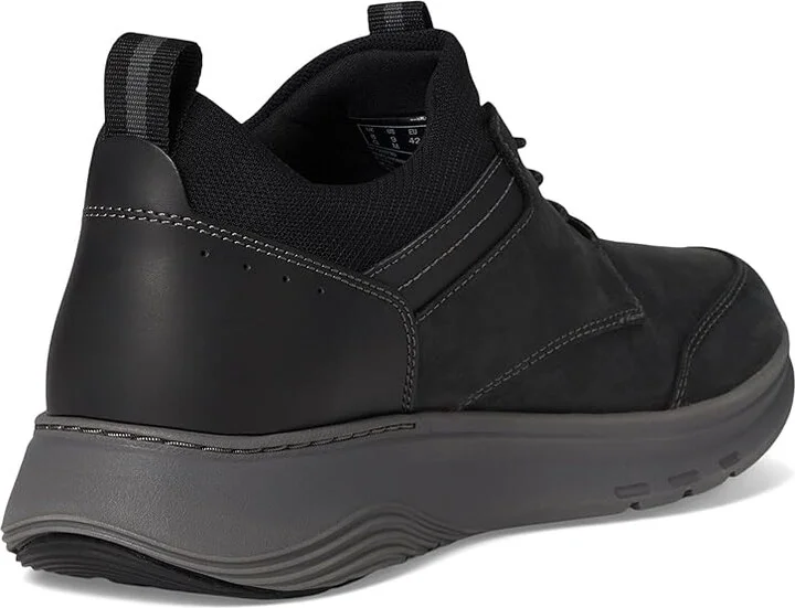Clarks Motion Trek EZ Men's Lace-up Boots Black Leather : 7.5 D - Medium - Image 4