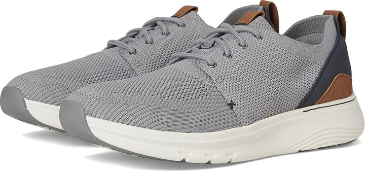Clarks Motion Trek MX Men's Shoes Light Grey Textile : 7 EE - Wide