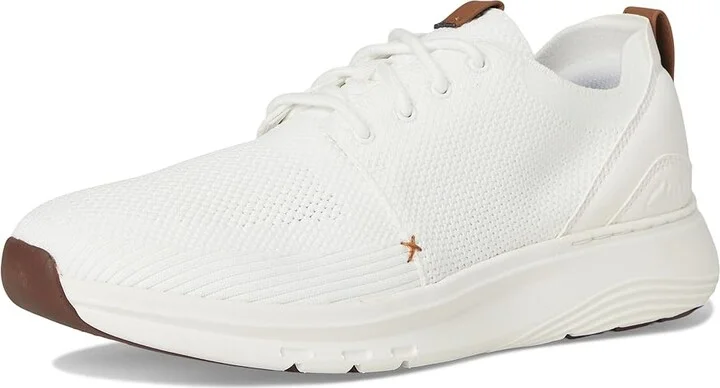 Clarks Motion Trek MX Men's Shoes White Textile : 8 D - Medium - Image 5