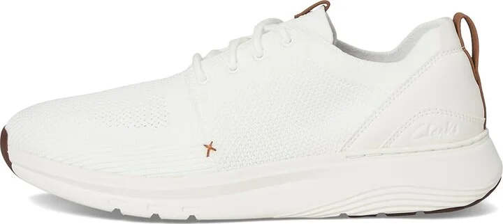 Clarks Motion Trek MX Men's Shoes White Textile : 8 D - Medium - Image 6