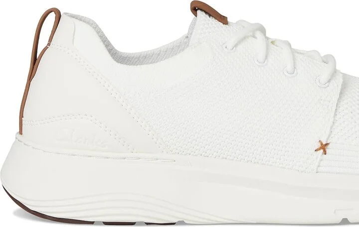 Clarks Motion Trek MX Men's Shoes White Textile : 8 D - Medium - Image 7