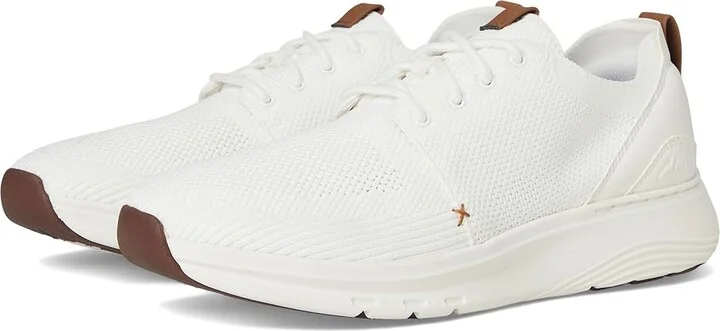 Clarks Motion Trek MX Men's Shoes White Textile : 8 D - Medium