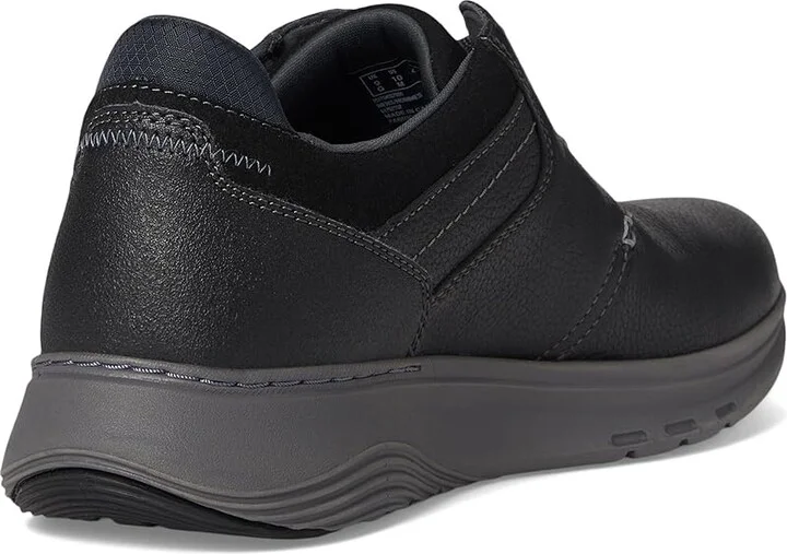 Clarks Motion Trek Plain Toe Men's Lace-up Boots Black Leather : 11 D - Medium - Image 4