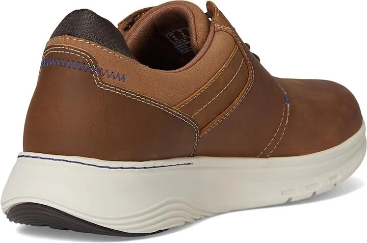Clarks Motion Trek Plain Toe Men's Lace-up Boots Dark Tan Leather : 10.5 D - Medium - Image 4