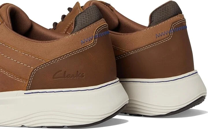 Clarks Motion Trek Plain Toe Men's Lace-up Boots Dark Tan Leather : 10.5 D - Medium - Image 7