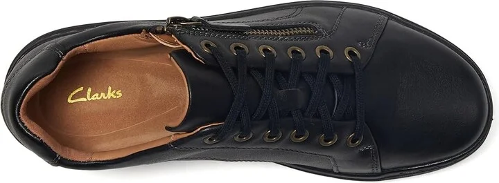 Clarks Nalle Lace Women's Shoes Black/Black Leather : 5.5 B - Medium - Image 2