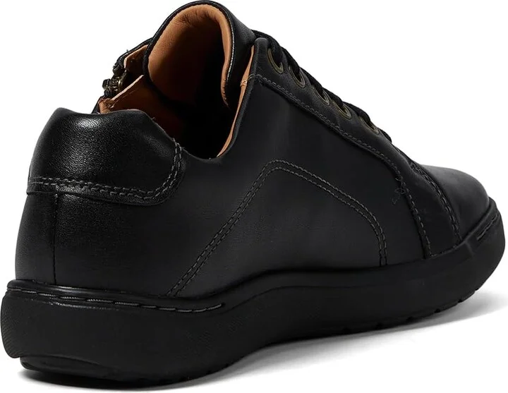 Clarks Nalle Lace Women's Shoes Black/Black Leather : 5.5 B - Medium - Image 4