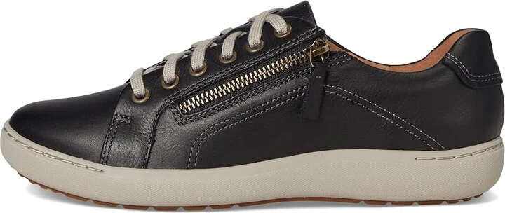 Clarks Nalle Lace Women's Shoes Black Leather : 5 B - Medium - Image 6