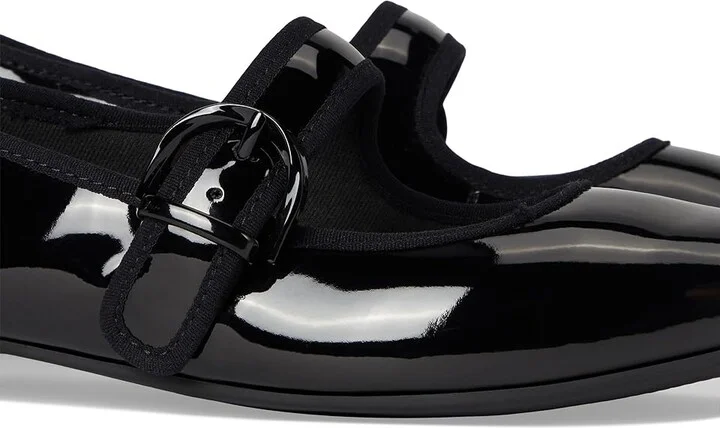 Clarks Natalyn May Women's Flat Shoes Black Patent Synthetic : 6 B - Medium, Leather/Rubber - Image 7