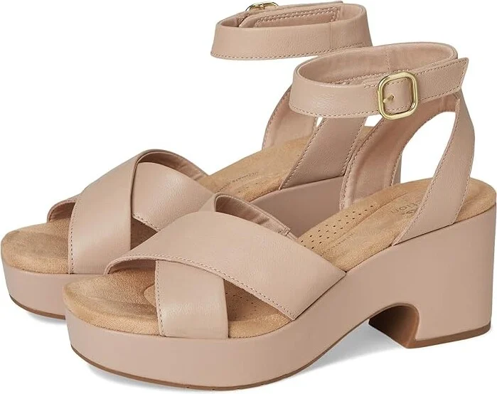 Beige Leather