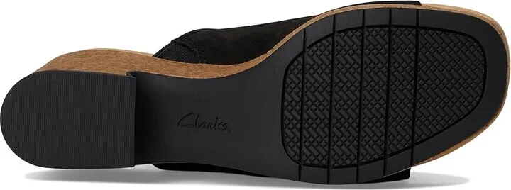 Clarks Nerisa Vine Women's Sandals Black Nubuck : 12 B - Medium, Leather/Rubber - Image 3
