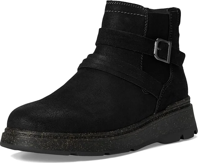 Clarks Noralyn Strap Women's Boots Black Suede : 5.5 B - Medium, Rubber/Suede - Image 5