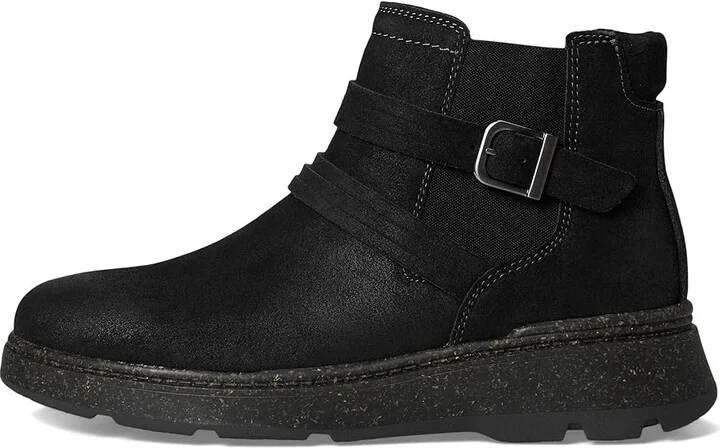Clarks Noralyn Strap Women's Boots Black Suede : 5.5 B - Medium, Rubber/Suede - Image 6