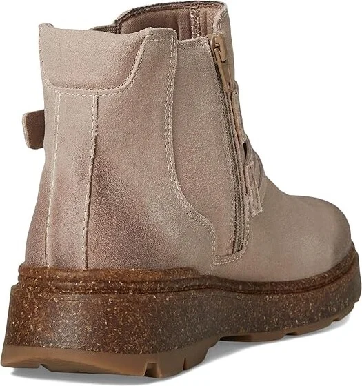 Clarks Noralyn Strap Women's Boots Light Taupe Suede : 8.5 B - Medium, Rubber/Suede - Image 4