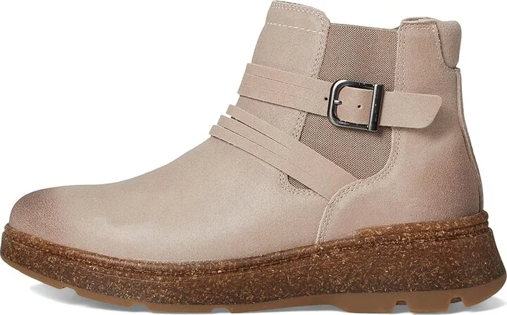 Clarks Noralyn Strap Women's Boots Light Taupe Suede : 8.5 B - Medium, Rubber/Suede - Image 6