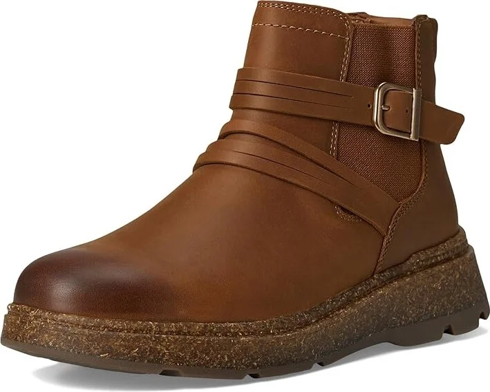 Clarks Noralyn Strap Women's Boots Tan Suede : 9.5 B - Medium, Rubber/Suede - Image 5