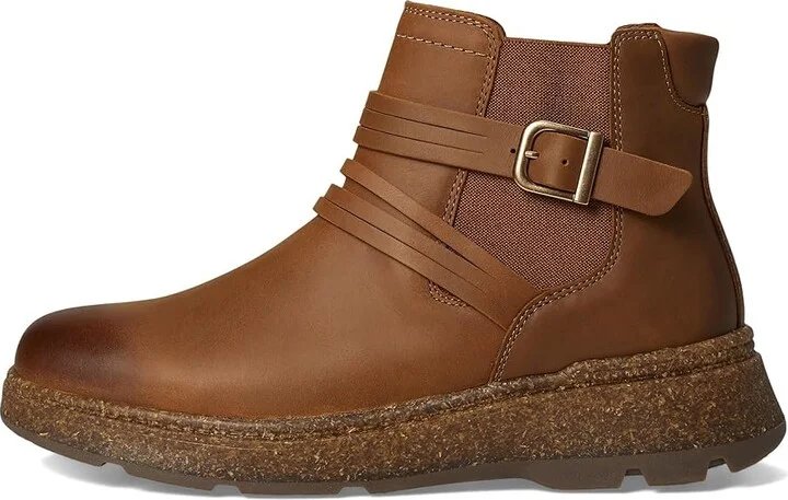 Clarks Noralyn Strap Women's Boots Tan Suede : 9.5 B - Medium, Rubber/Suede - Image 6