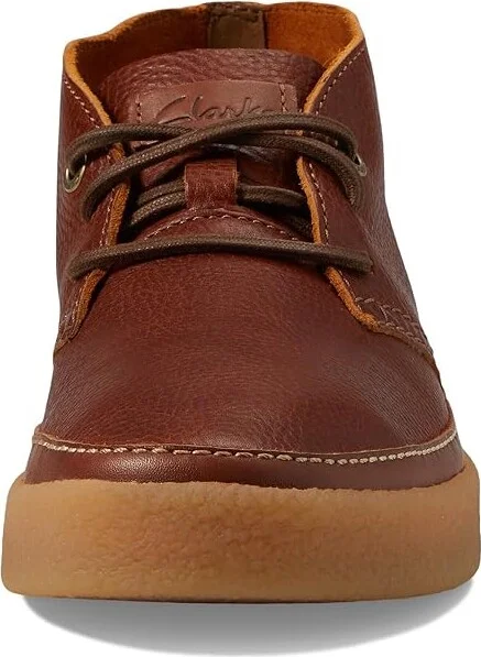 Clarks Oakpark Mid Men's Boots Tan Tumble : 11.5 D - Medium, Leather - Image 2