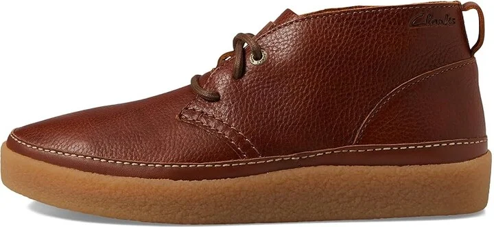 Clarks Oakpark Mid Men's Boots Tan Tumble : 11.5 D - Medium, Leather - Image 5