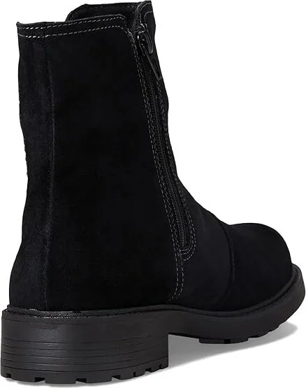 Clarks Opal Sky Women's Boots Black Suede : 5.5 B - Medium - Image 4