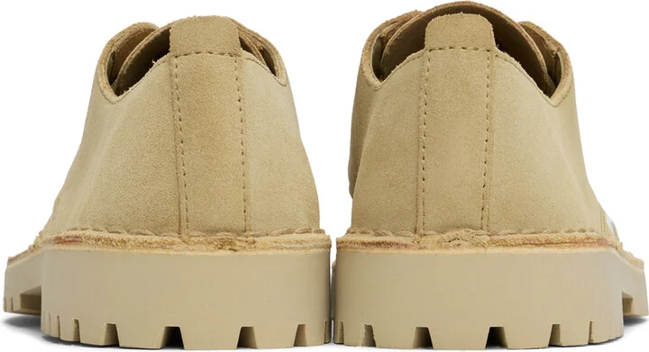 Clarks Originals Beige Desert Rock Lo Derbys - Image 2