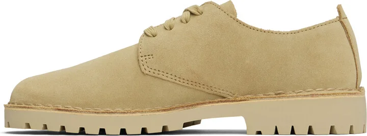 Clarks Originals Beige Desert Rock Lo Derbys - Image 3