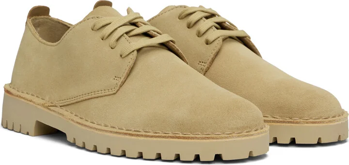 Clarks Originals Beige Desert Rock Lo Derbys - Image 4