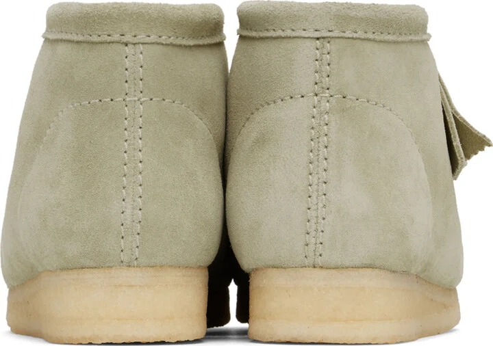 Clarks Originals Beige Wallabee Boots - Image 2