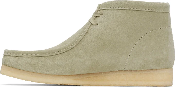 Clarks Originals Beige Wallabee Boots - Image 3