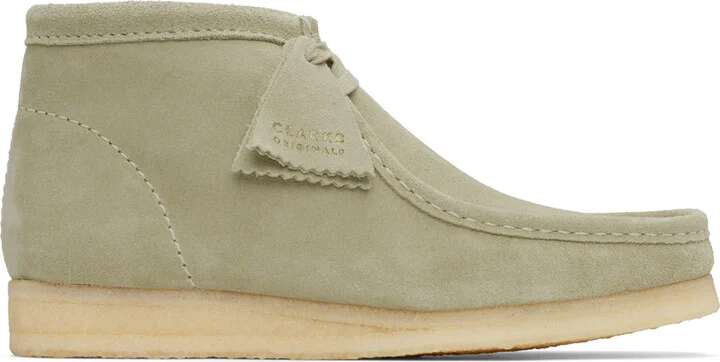 Clarks Originals Beige Wallabee Boots