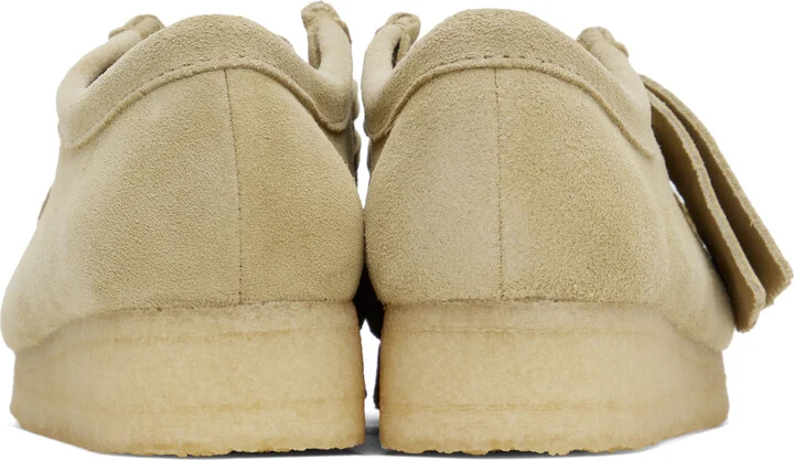 Clarks Originals Beige Wallabee Derbys - Image 2