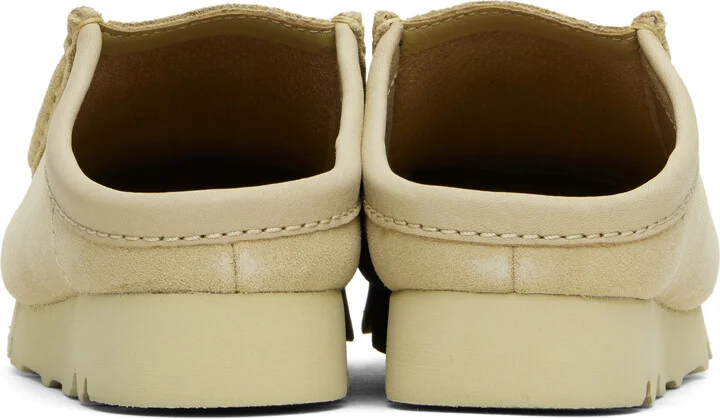Clarks Originals Beige Wallabee Slip-on Loafers - Image 2