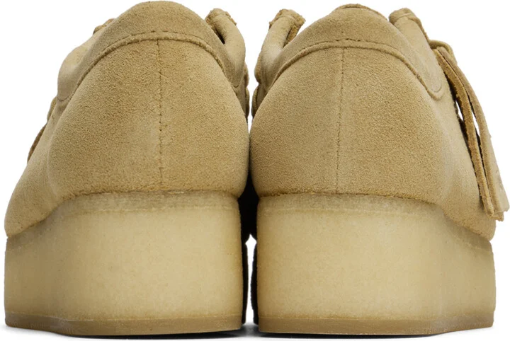 Clarks Originals Beige Wallacraft Bee Derbys - Image 2