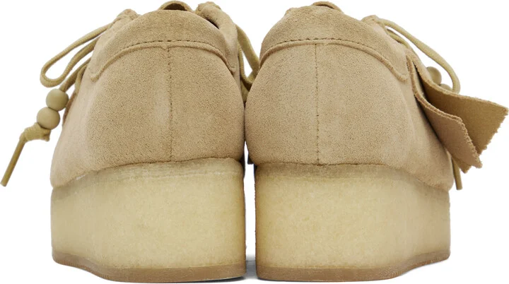 Clarks Originals Beige Wallacraft Bee Derbys - Image 2