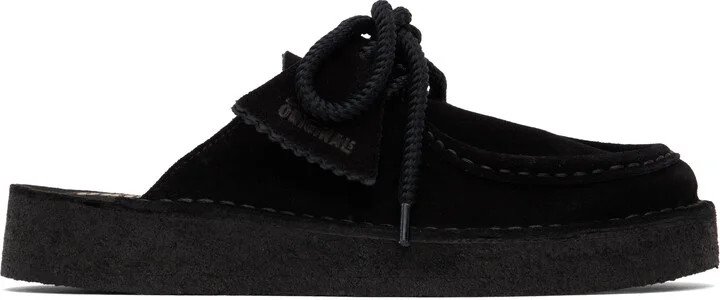 Clarks Originals Black Desert Nomad Mules