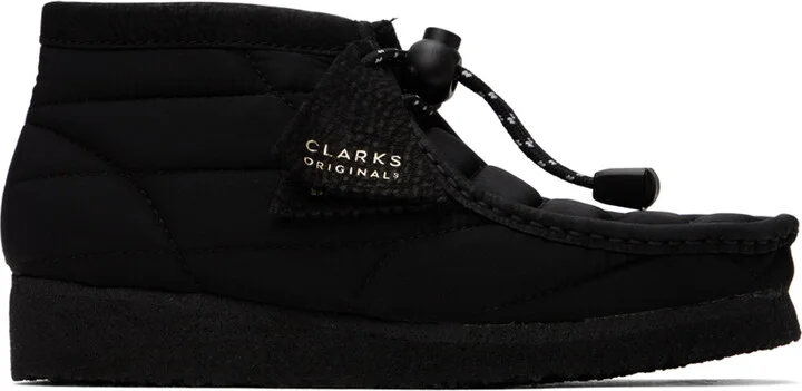 Clarks Originals Black Wallabee Boot Derbys